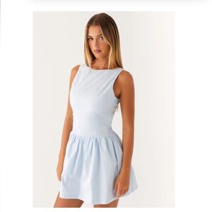 Peppermayo Light Blue Mini Dress